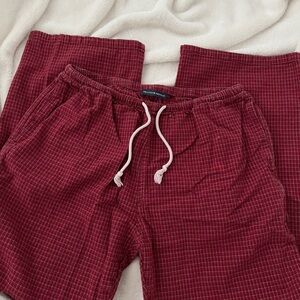 brandy melville keira pants red burgundy